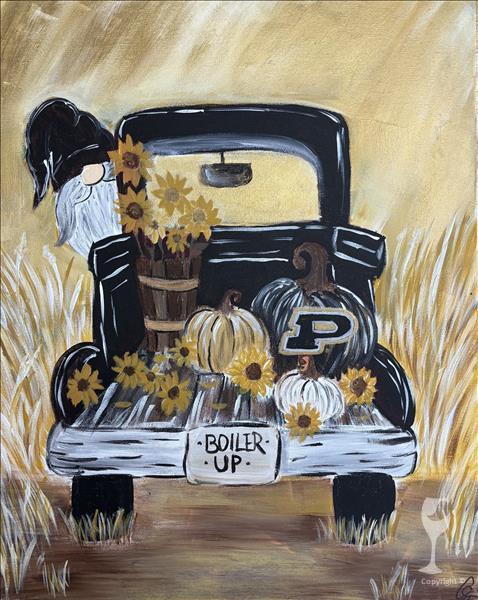 Gnome Man's Land- Paint your truck Purdue!
