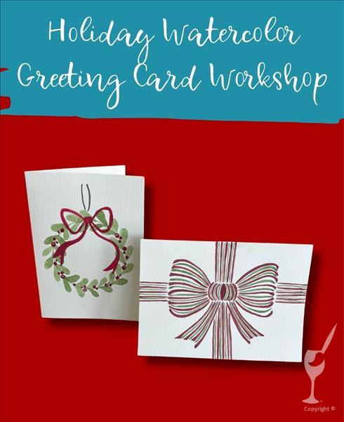 NEW Watercolor Holiday Greeting Cards