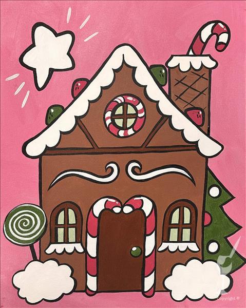 ALL AGES CUSTOMIZABLE GINGERBREAD HOUSE!