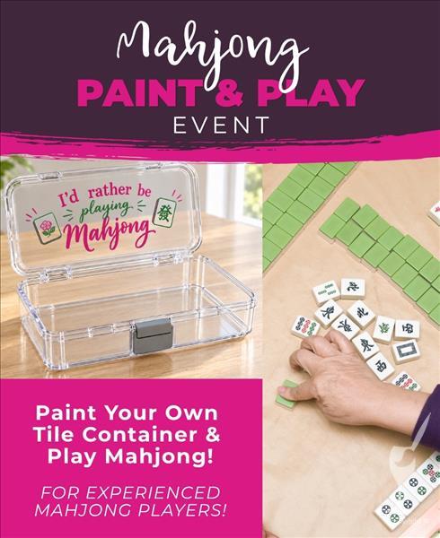 Paint Mahjong Tile Holder, Play Mahjong