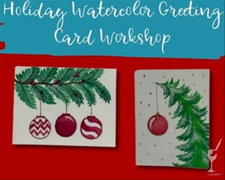 WATERCOLOR Greeting Card Workshop