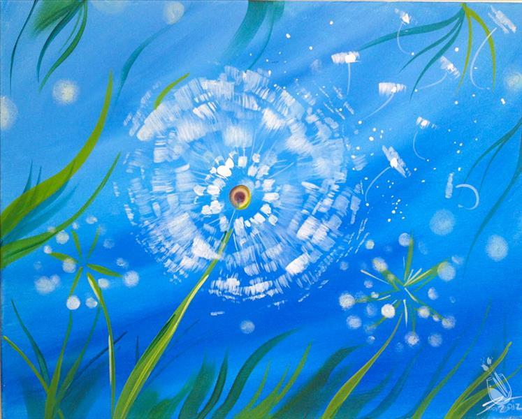 White Wildgrass Flowers II