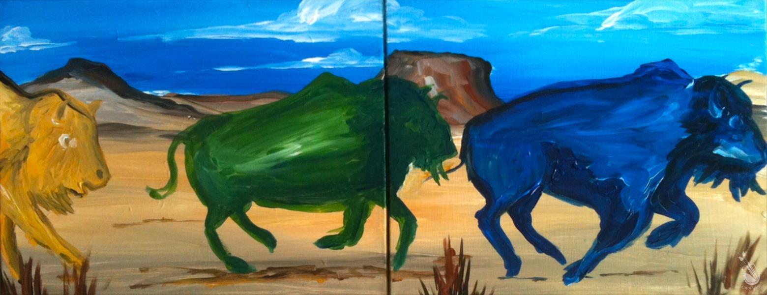 Bison Stampede - Set (15+)