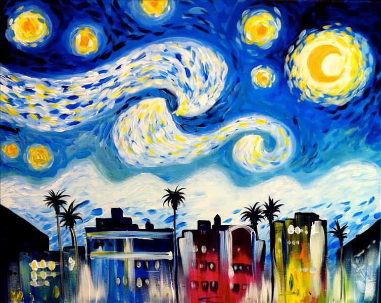 South Beach Starry Night **Add A Candle**