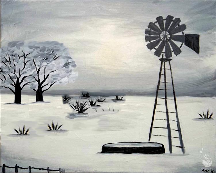 Texas Blanket of Snow