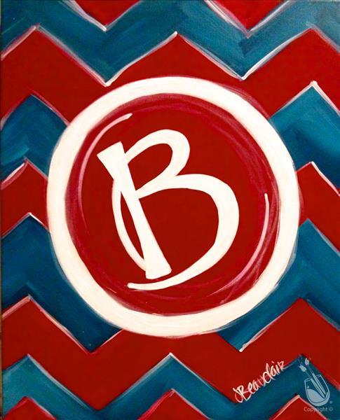 Chevron Monogram II