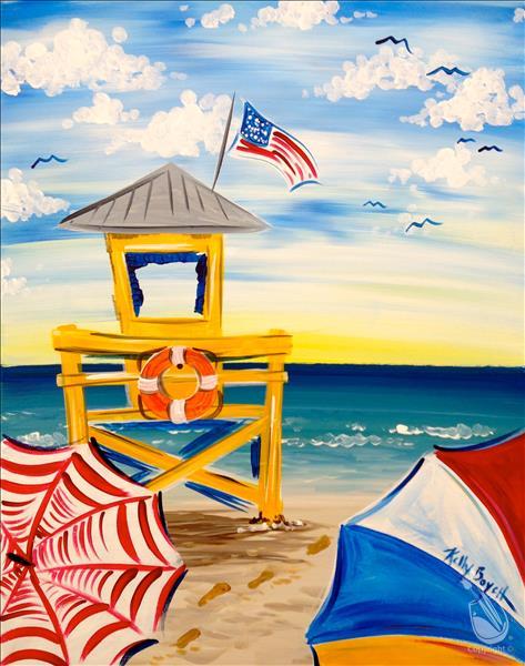 Siesta Key Lifeguard Stand