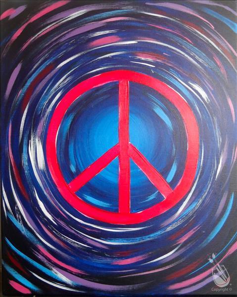 Neon Peace - Pink