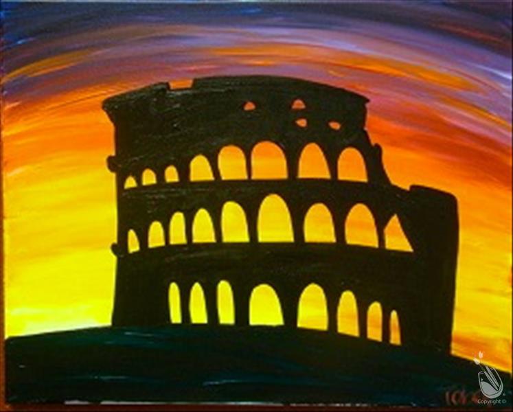 How to Paint KIDS CAMP: Roman Coliseum (Ages 7+)