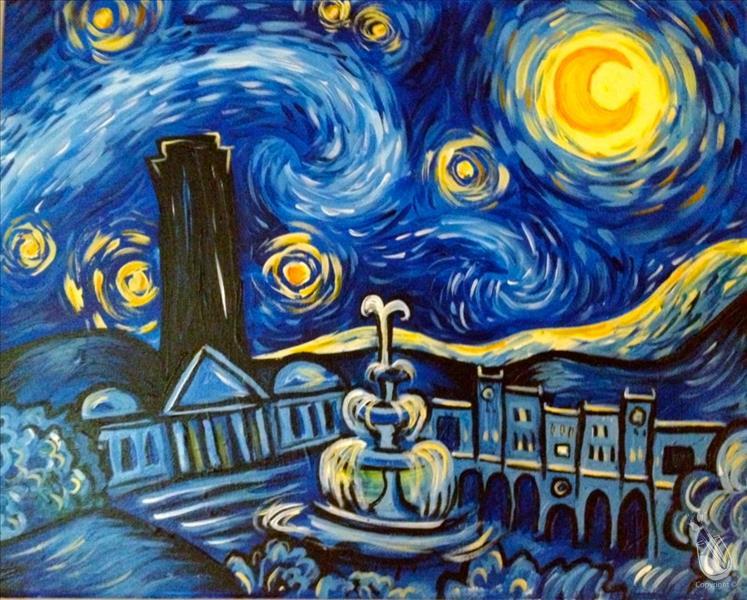 How to Paint Starry Night in Tallahassee