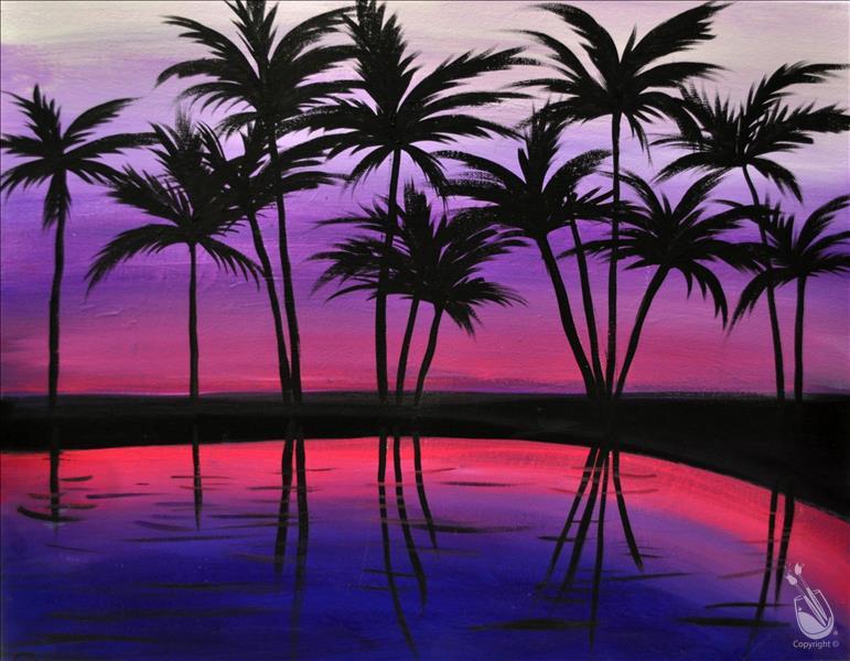 How to Paint Paradise Palms
