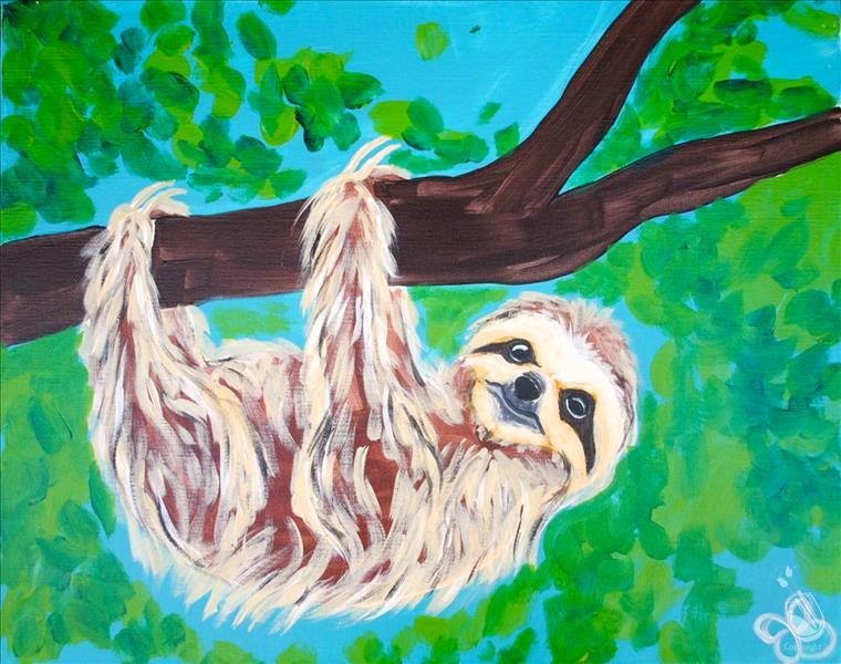 Whimsical Afternoon - Meet, Pet & Paint The Sloth