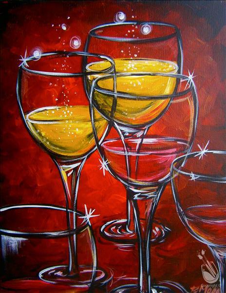 Paint a Custom Wine Glass - Paint and Sip by Classpop!™, Traveling Host  Fort Lauderdale, January 4 2024