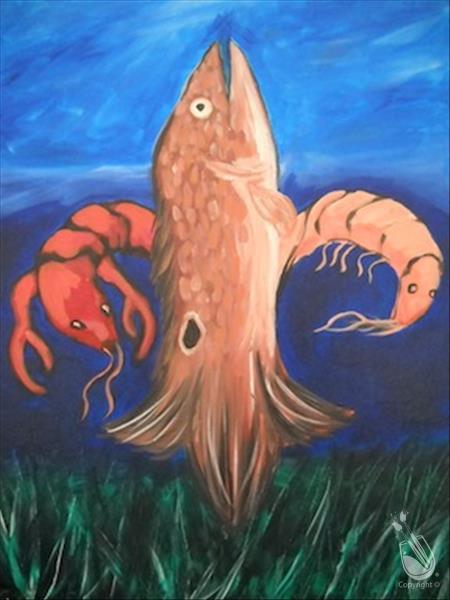 FATHER'S DAY FUN "Louisiana Trilogy Fleur de Lis"