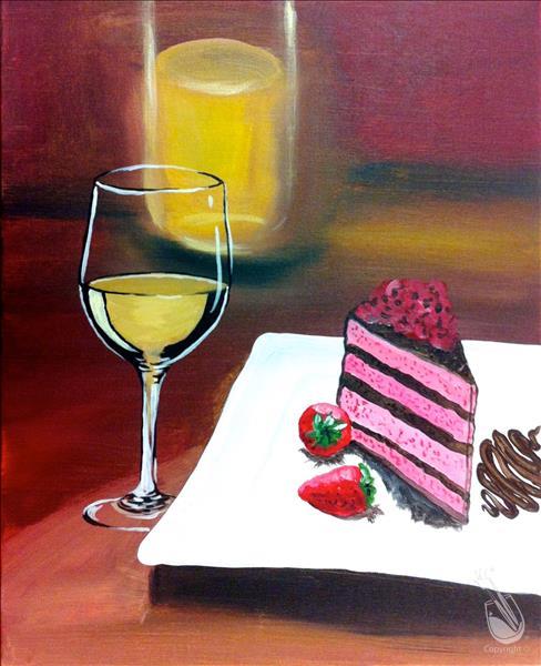 How to Paint A Lady's Dessert
