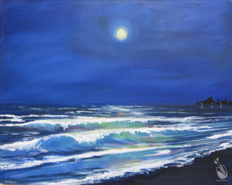 How to Paint NIGHT SURF**Public Event**