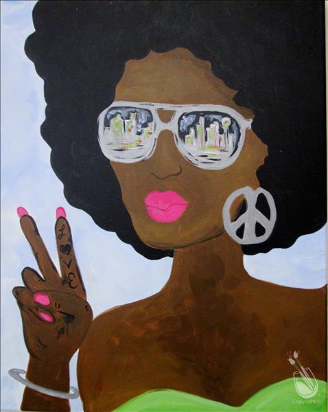 Peace Love and Afros
