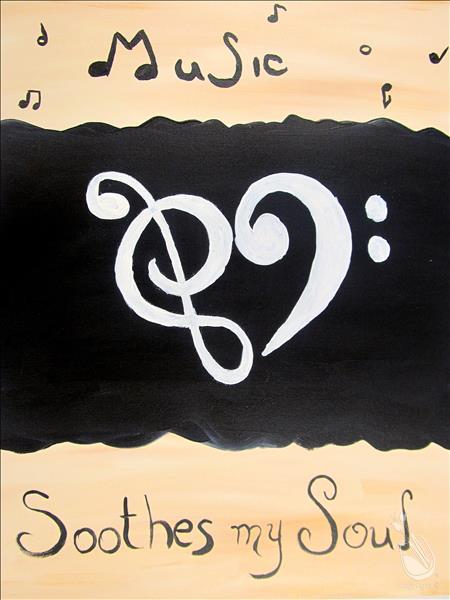 Music soothes the soul