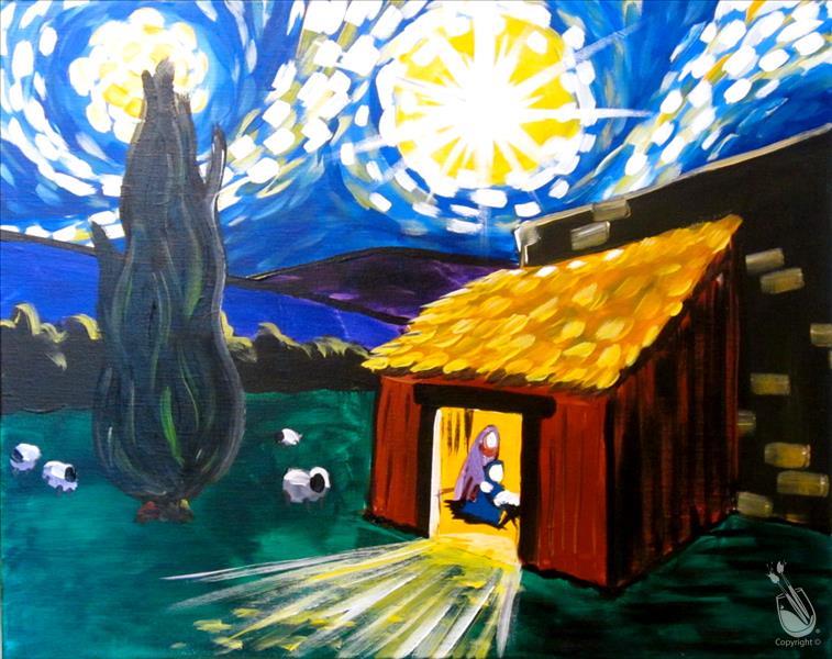 NOELLE STARRY NIGHT!  *ADD A CANDLE!