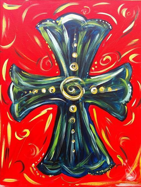 Swirly Cross