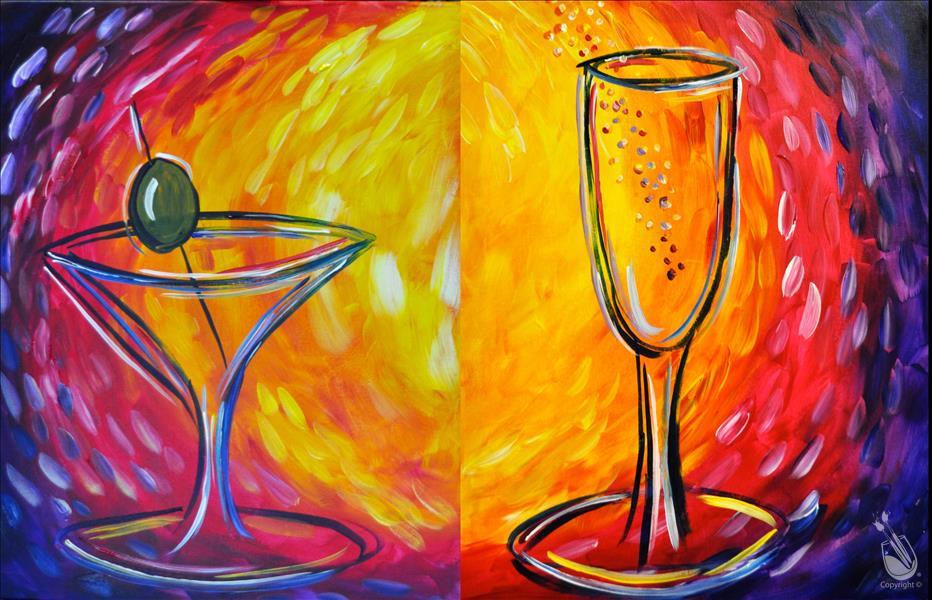 Colorful Cocktail-Paint 1 or BOTH! 18+