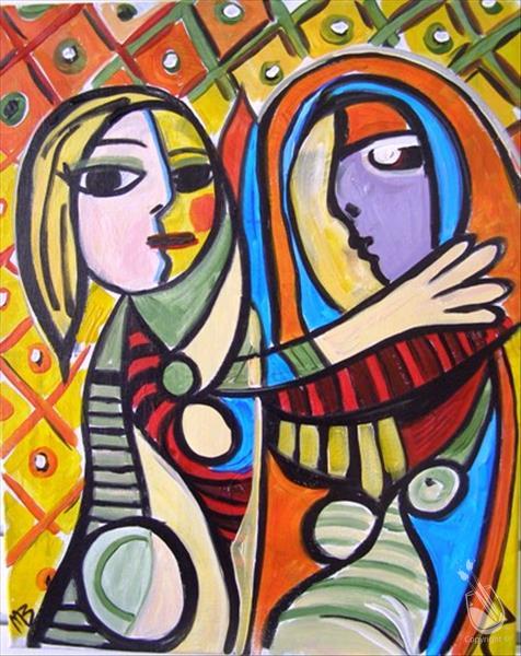Picasso's Woman in the Mirror