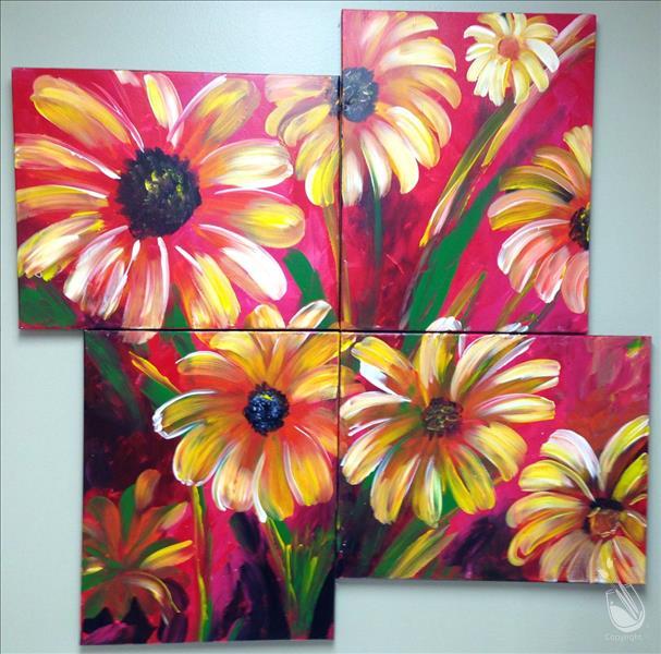 WINEDOWN WEDNESDAY--paint all 4 parts