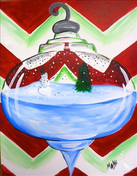 Santa Baby Snow Globe