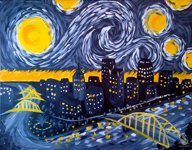 Starry Night Over Pittsburgh!