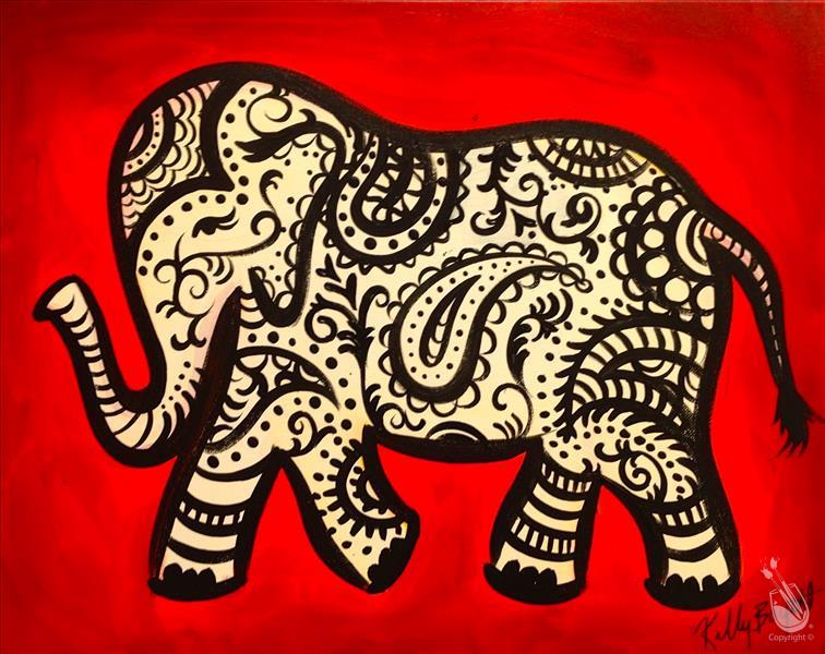 Paisley Elephant