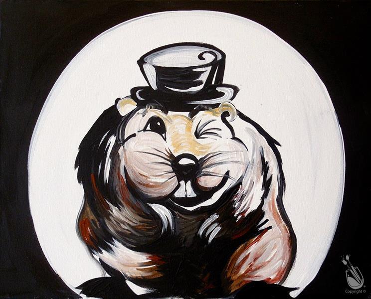 How to Paint Groundhog Day!