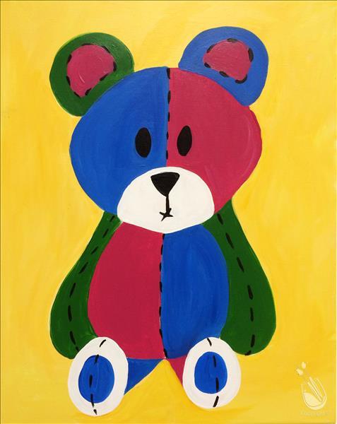 Patchwork Teddy Bear