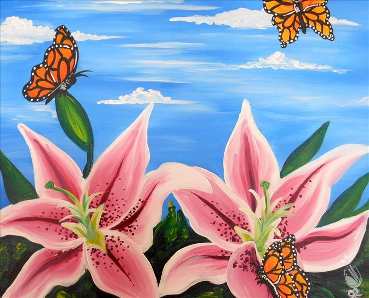 Brushes, Butterflies and Spring Mornings