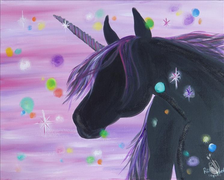 NEW! FAMILY FUN! Unicorn Silhouette (All Ages)