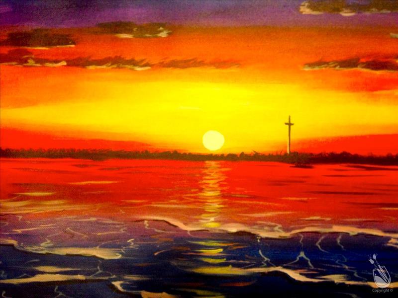 Paint & Praise Morning | Sunset Grace