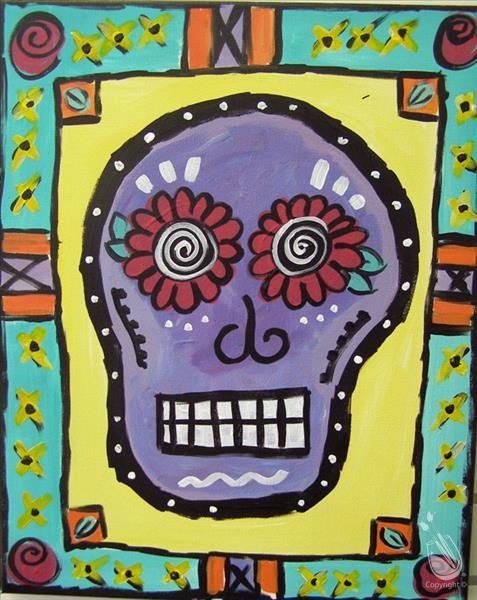 How to Paint KIDS CAMP: Day of the Dead (Ages 7+)