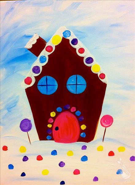 Gumdrop Gingerbread House