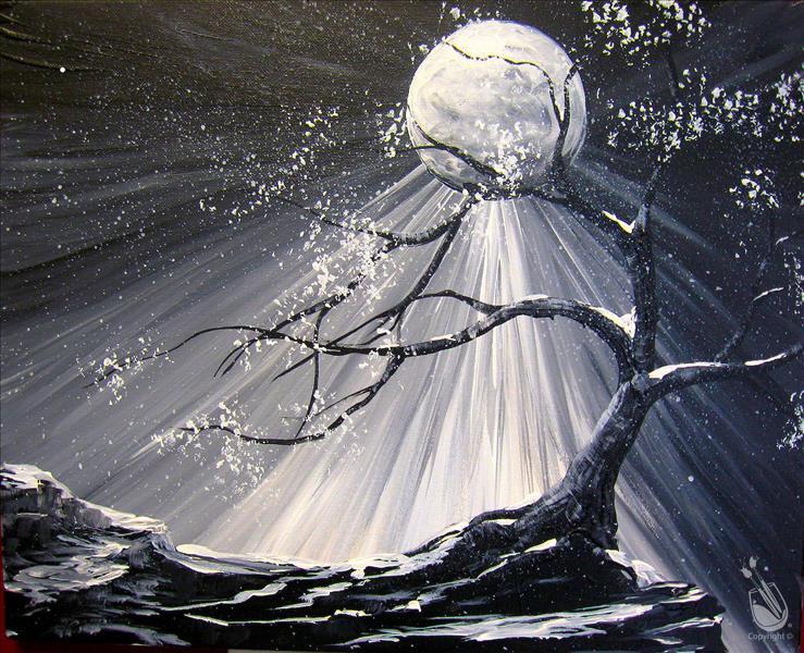 How to Paint Full Moon Fever - Cold Moon
