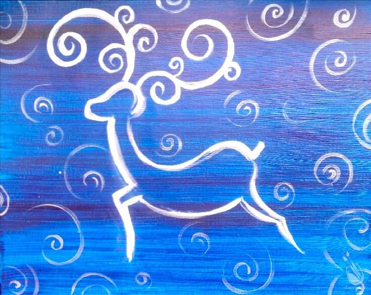 How to Paint FAMILY FUN Neon Reindeer