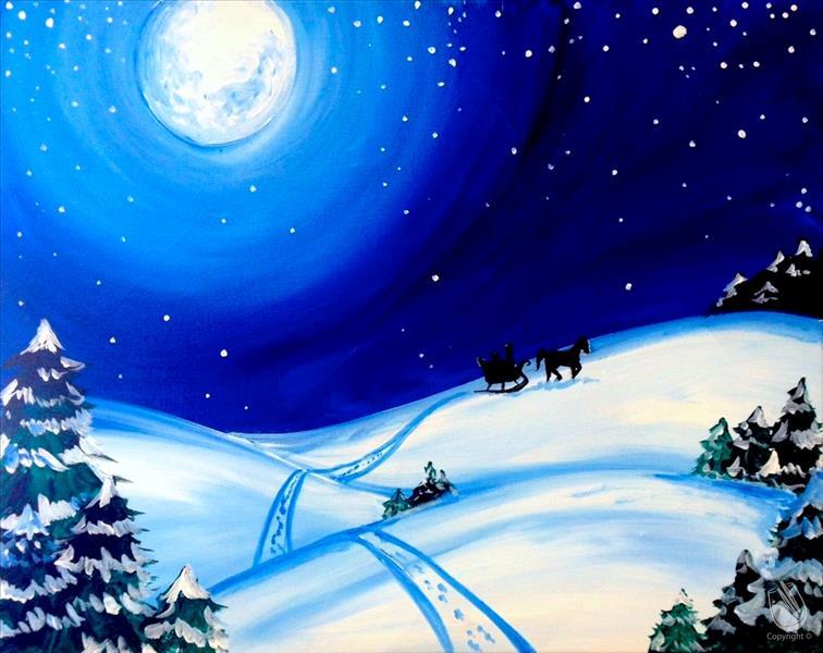 One Horse Open Sleigh