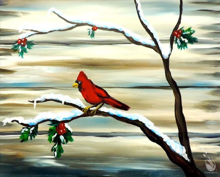 Cardinal in Winter (Adults Only)