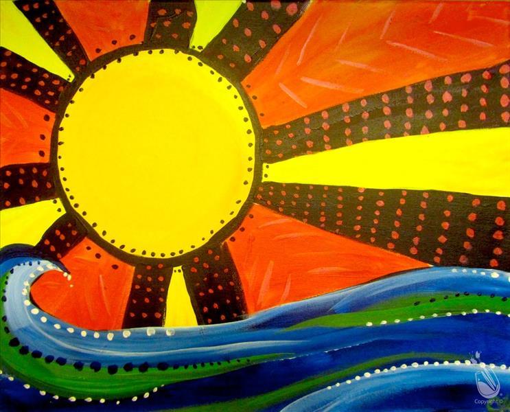Aboriginal Sunset - Side 1
