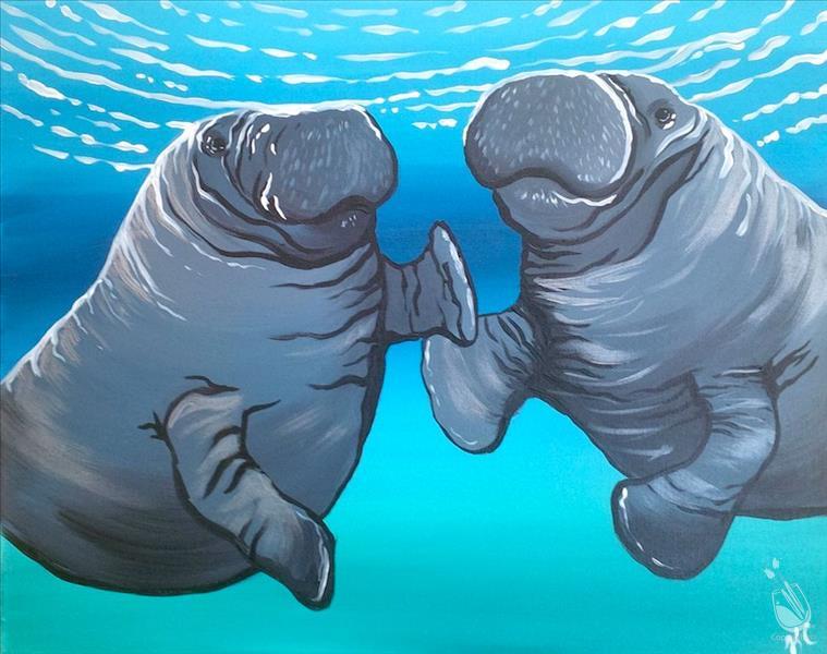 Manatee Friends-Set requires 2 Seats