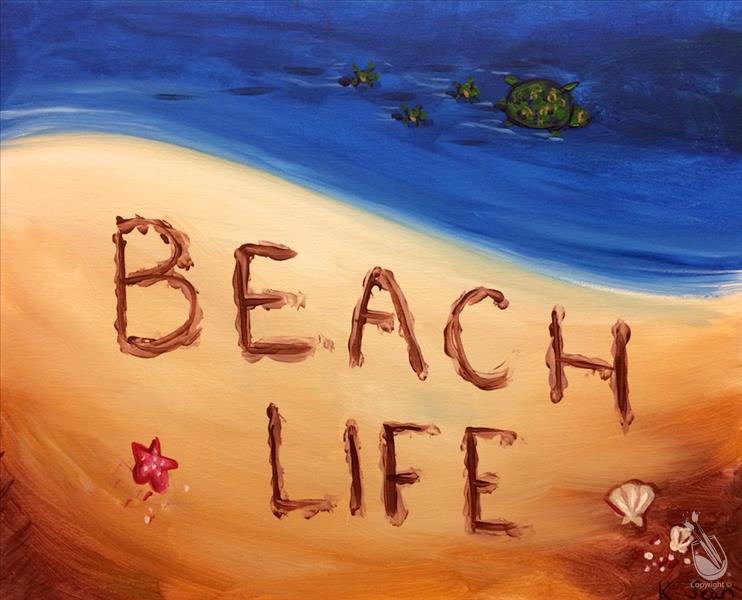 Just Beachy ** Add A Candle **