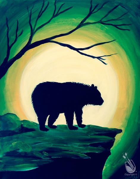 How to Paint KIDS SUMMER CLASS/CAMP [Glow Paint] Bear With Me