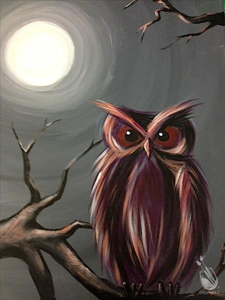 Moonlit Owl