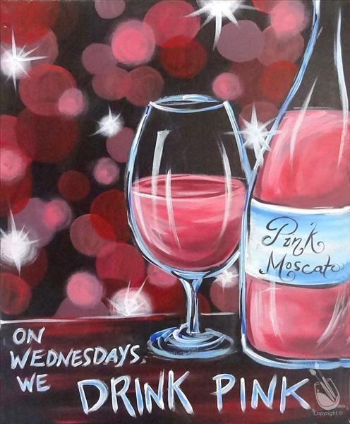 WINE DOWN WEDNESDAY!!! BCA MONTH-DRINK PINK!!!