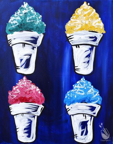 Beat The Heat!- Sno Ball Pop Art 2 Hr