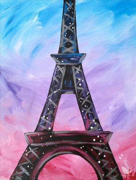 FAMILY FUN Pastel Eiffel