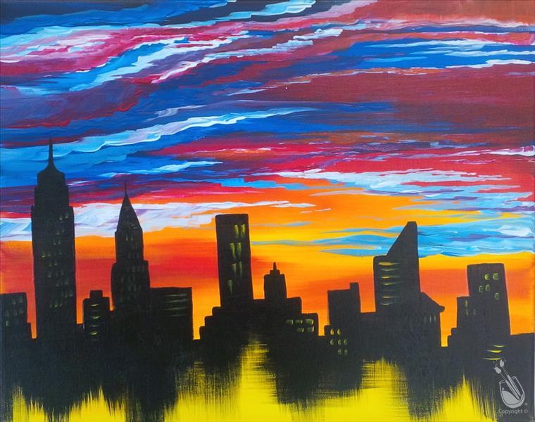 Sunset Over Manhattan